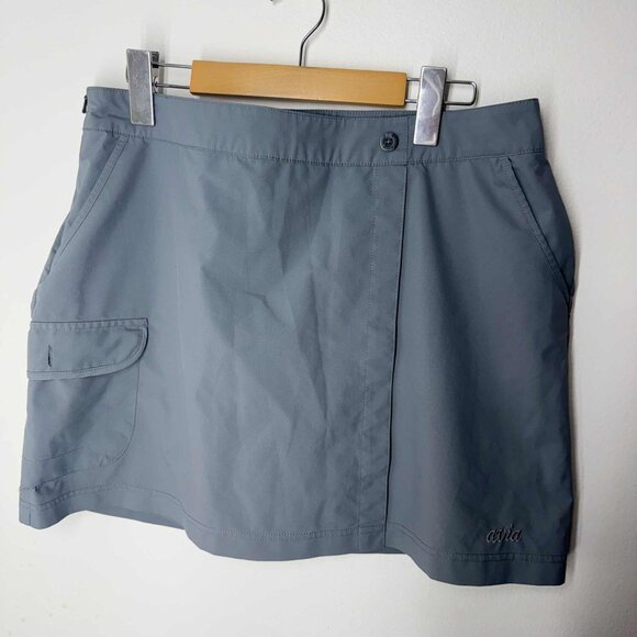 Avia Women's Skorts Lightweight Gray Medium - Picture 1 of 7
